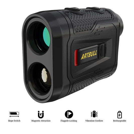 Adjusted Flag Lock Vibration Laser - Rechargeable Golf Rangefinder