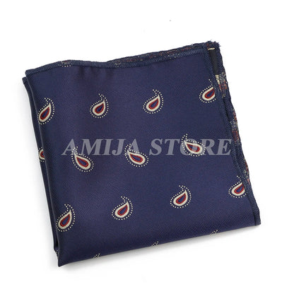 Men’s Floral Pocket Square – Premium Printed Handkerchief