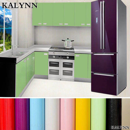Decorative Wall Paper Furniture Renovation Stickers Kitchen Cabinet Waterproof Wallpaper.