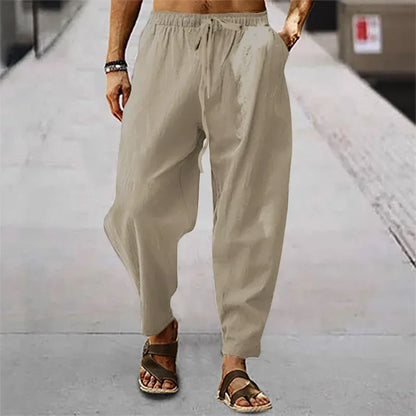 Pantalon drapé slim tendance coréen