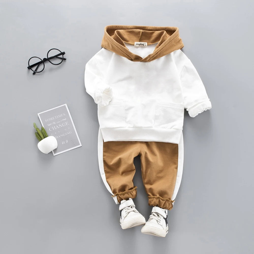 Ensembles de vêtements pour bébés garçons nouveau-nés-tenue de Costume de printemps et d'automne pour bébé