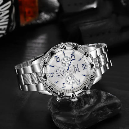 Rock Style Men's Big Dial Quartz Watches