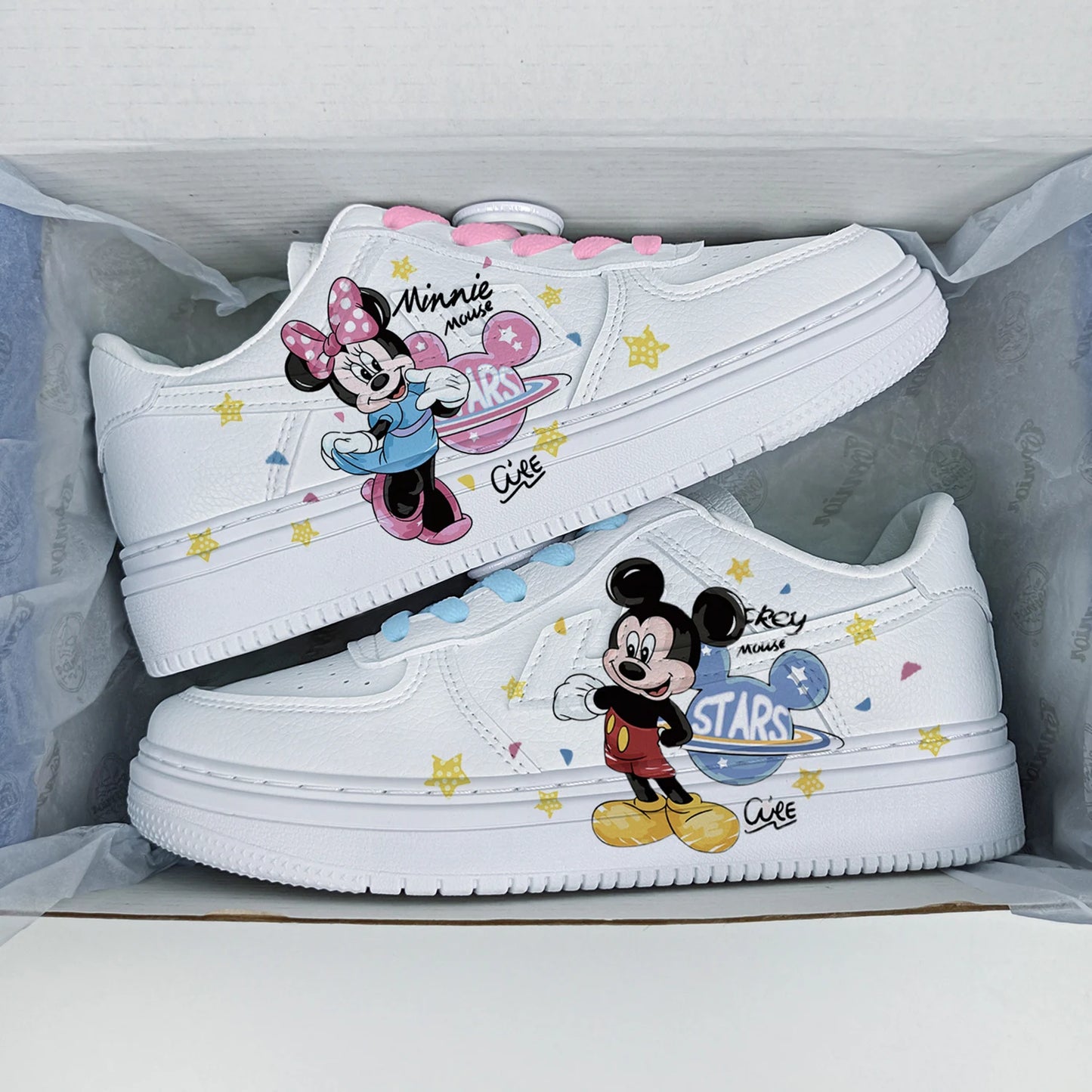 Cute Minnie Mouse Princess Casual Non-slip Shoes