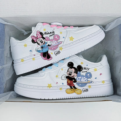 Chaussures antidérapantes décontractées mignonnes Minnie Mouse Princess
