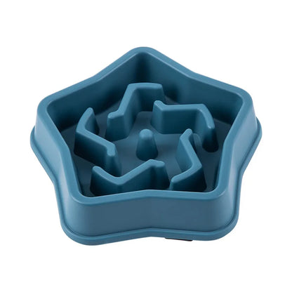 Interactive Slow Feeder Dog Bowl Puzzle Toy