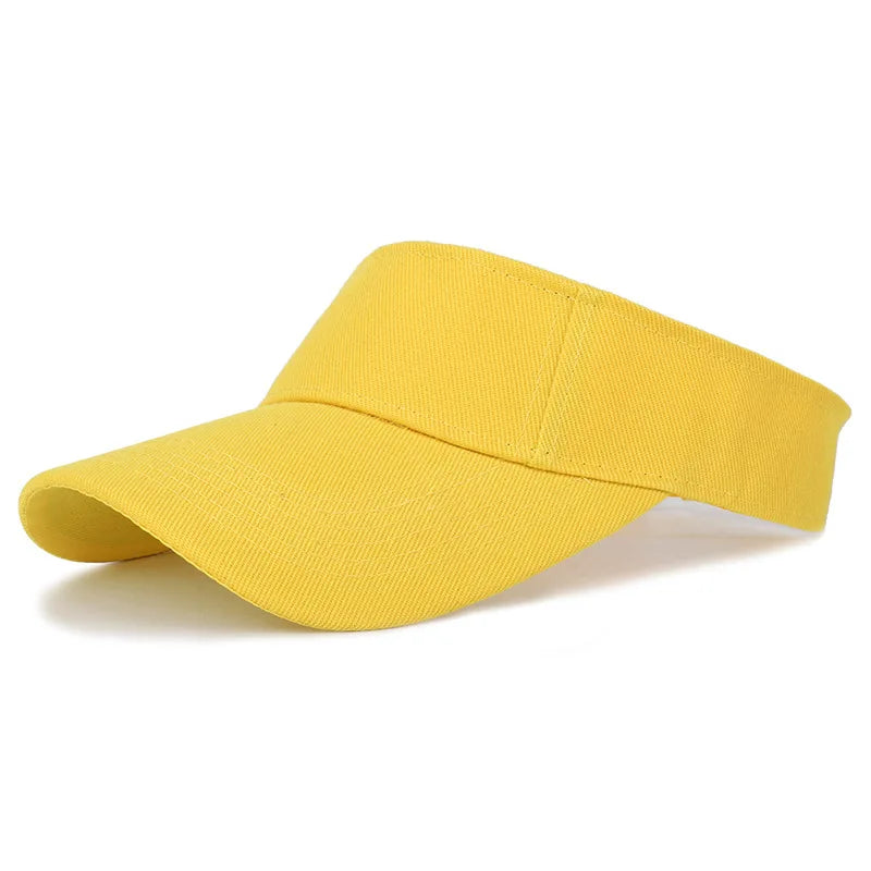 Casquette de golf unisexe avec visière de protection solaire