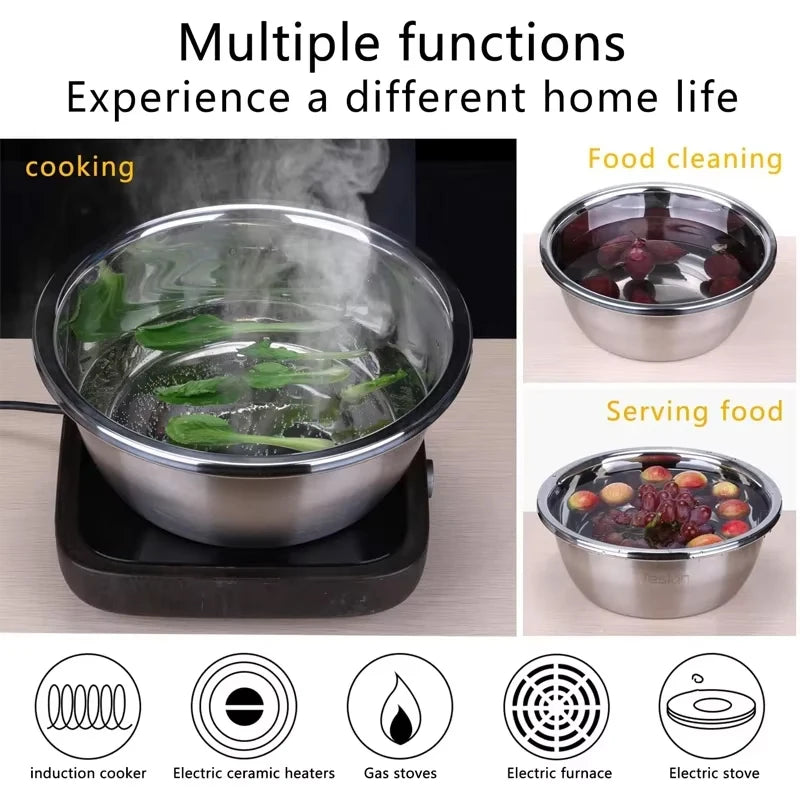 Multifunctional 3‑in‑1 Vegetable Slicer Grater & Colander