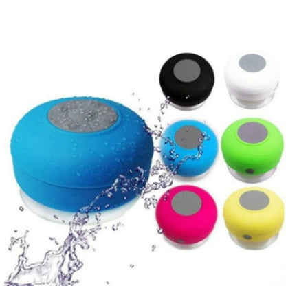 Enceinte de douche Bluetooth étanche avec lumières LED colorées 
