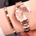 Rose gold set