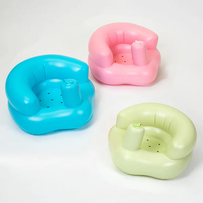Chaise bébé multifonctionnelle - Chaise bébé gonflable pour salle de bain