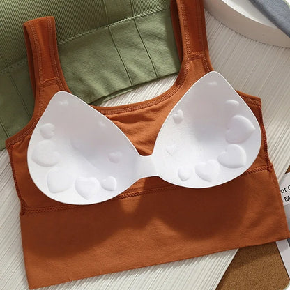 Women's Strapless Sports Bra Back Lingerie Innerwear