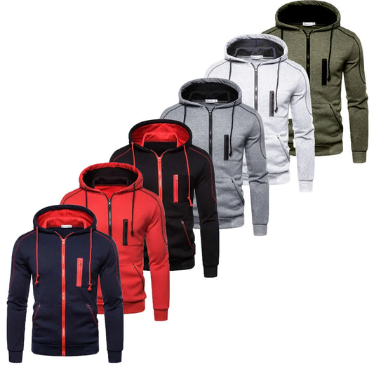 Men's Full Zip Hoodie Jacket