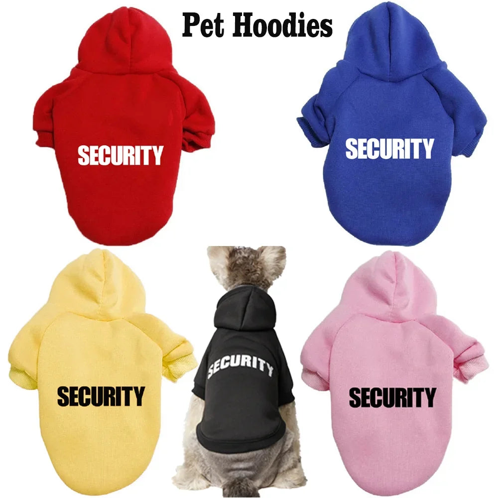 Leichte, flauschige und warme Kapuzenpullover mit Hundemotiven und Buchstabenaufdruck 