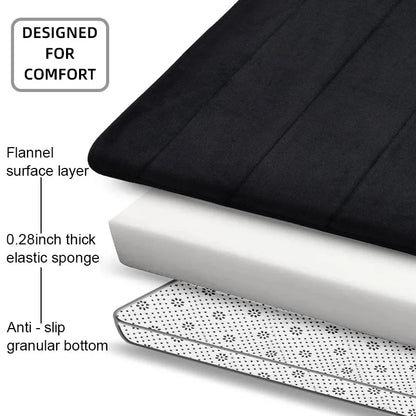 Non-Slip Memory Sponge Bathroom Mat