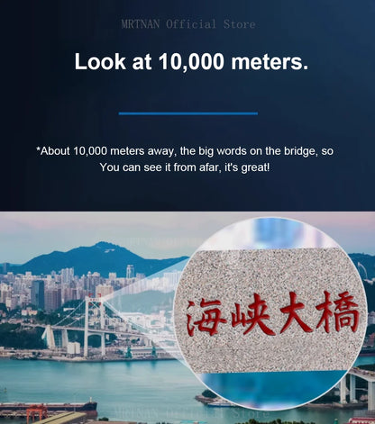 Mini tragbares 2000x25 HD Monokular-Teleskop - Handy-Teleskop