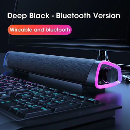4D Stereo Sound Bluetooth Computer Speaker