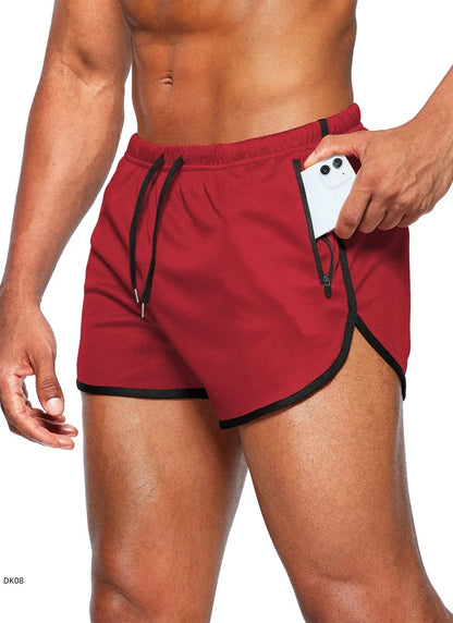 Men’s Breathable Mesh Gym Shorts – Summer Fitness & Casual Sport Shorts