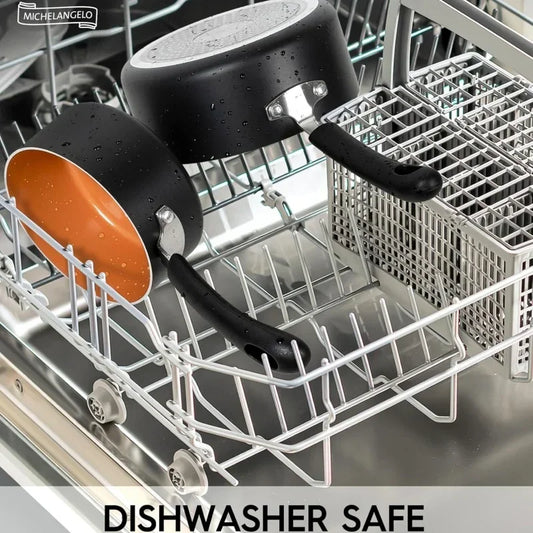 Casserole multifonction antiadhésive avec revêtement en céramique