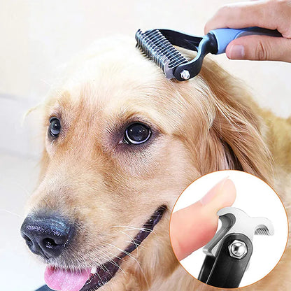 Dog Hair Remover Pet Fur Knot Cutter Puppy Cat Comb Brushes Dogs Grooming