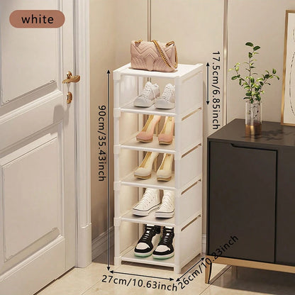 Mehrschichtiger, staubdichter Schuhschrank-Organizer