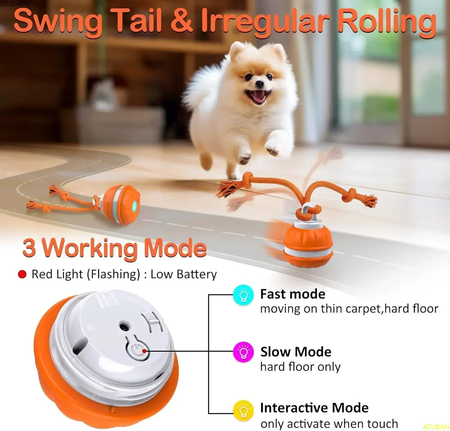 Ball Toys  For Dogs - Dog Interactive Toys