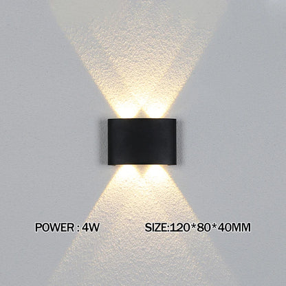 Wasserdichte LED-Wandleuchte für den Außenbereich