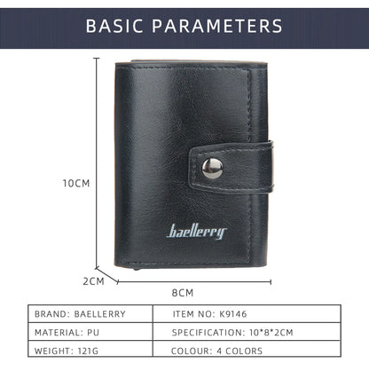 RFID-Kreditkartenetui aus Leder
