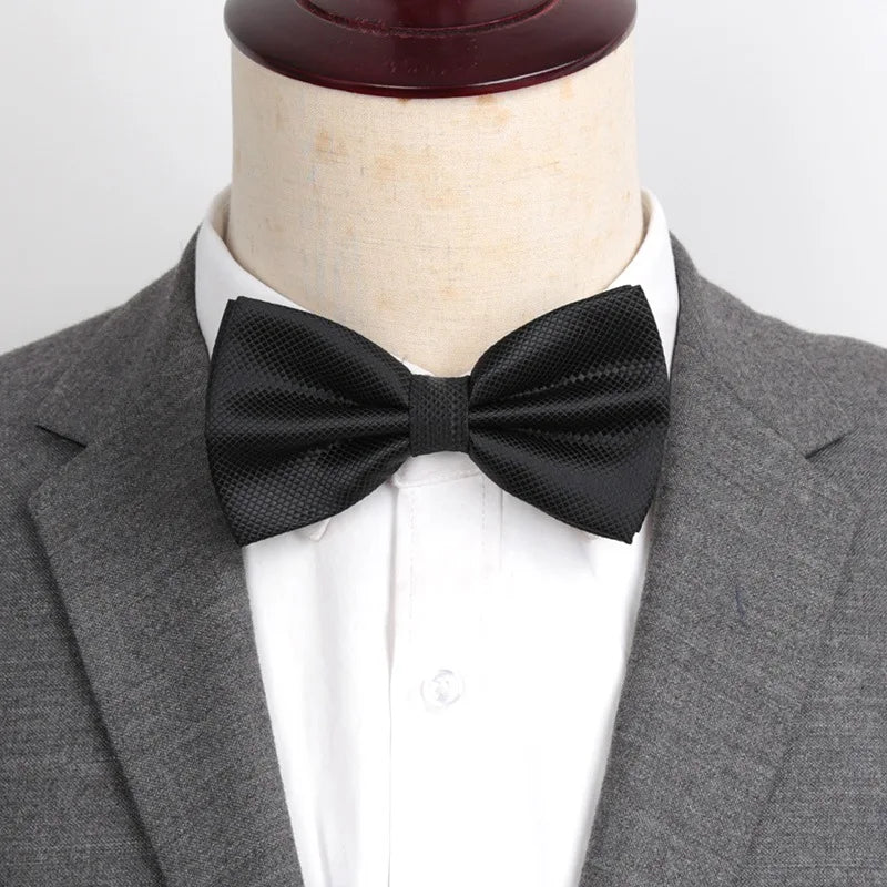 Solid Color Men's Formal Bow Tie