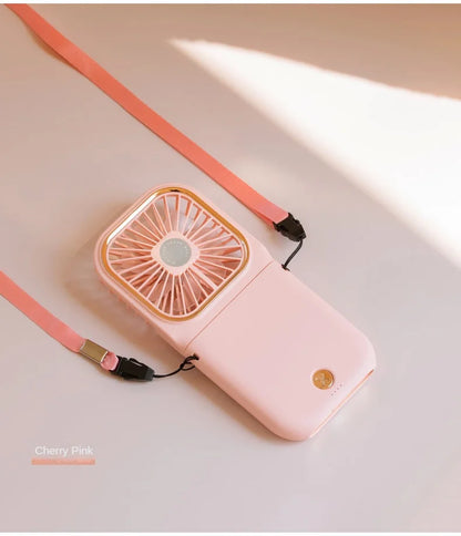 Outdoor Handheld Ultra Quiet Mini Desktop Fan