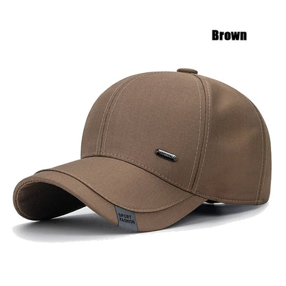 Men’s Cotton Trucker Baseball Cap – Breathable Adjustable Snapback Hat