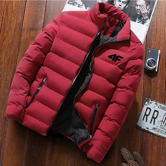 Men's Waterproof Windbreaker Warm Winter Coat