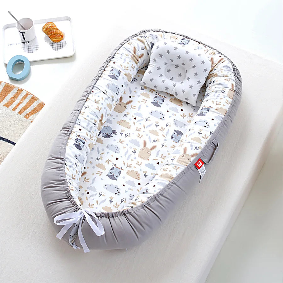 Nouveau Lit de bébé en coton pour nourrissons et tout-petits, berceau Portable pour