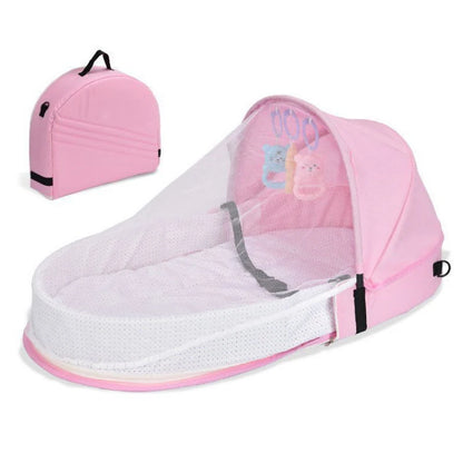 Breathable Portable Baby Nest Infant Lounger Bed