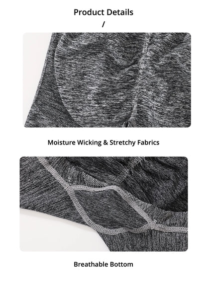 Women's High Waist Tummy Control Elastic Gym Workout Legging