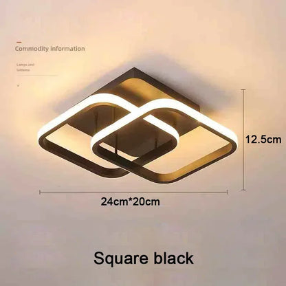 Minimalist Living Room LED Strip Ceiling Lights