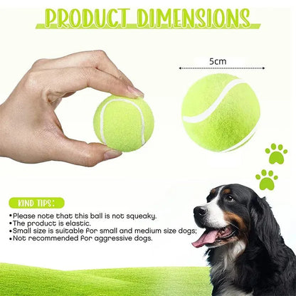 2-Inch Tennis Balls for Dogs (12 Pack)