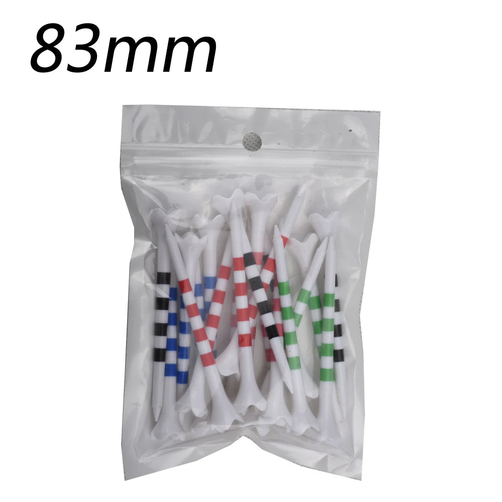 Colored Golf Tee - Durable Four-fork Plastic Golf Tee Set