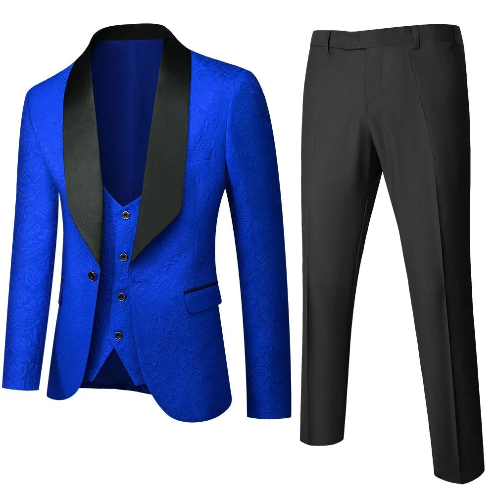 3-Piece Men's Wedding Suit