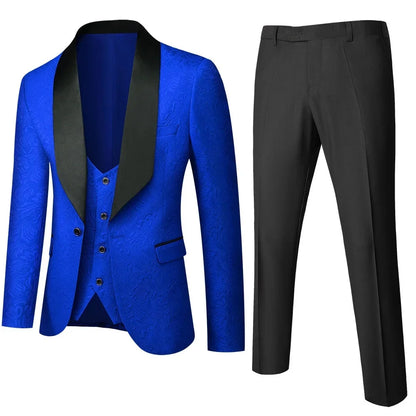 3-Piece Men's Wedding Suit