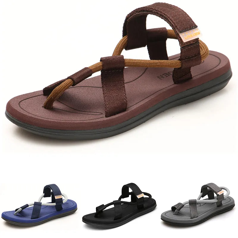 Slides Sandals - Men Hombre Gladiator Casual Sandals
