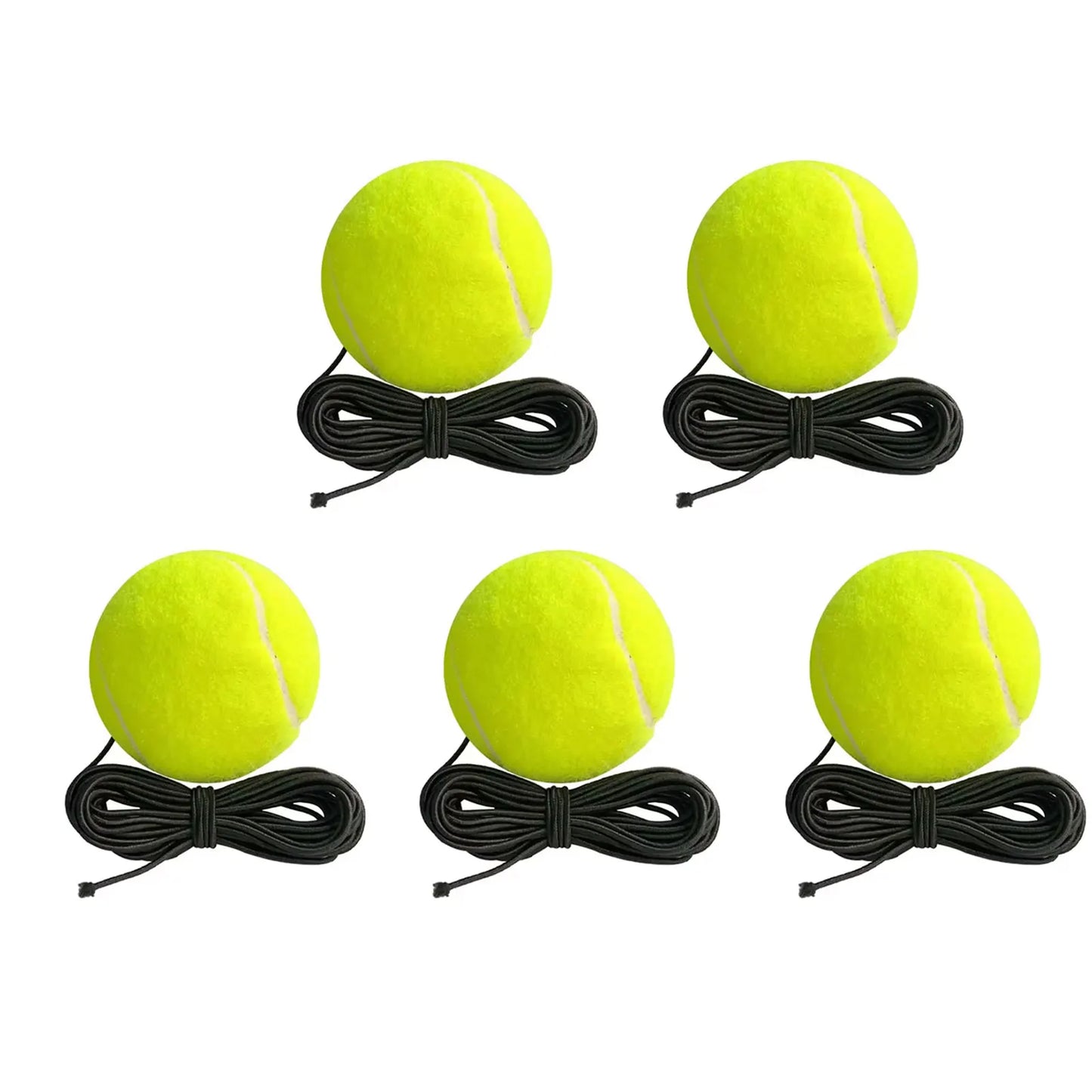 Tragbare Tennisbälle für Einzelübungen 