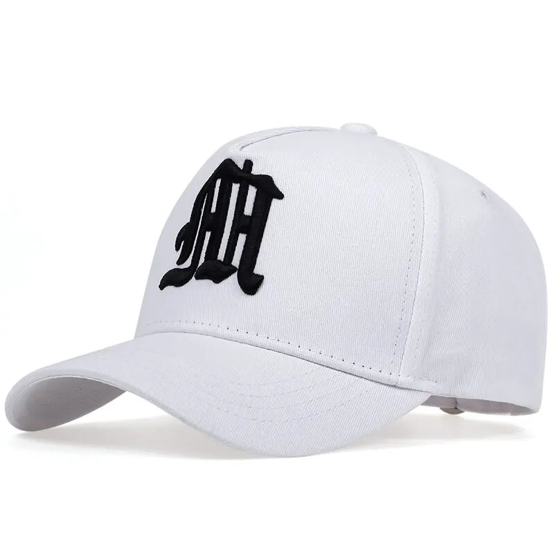 Casquette de baseball unisexe brodée avec la lettre M