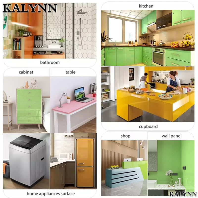 Decorative Wall Paper Furniture Renovation Stickers Kitchen Cabinet Waterproof Wallpaper.