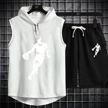 Men's Oversized Sleeveless Tracksuit