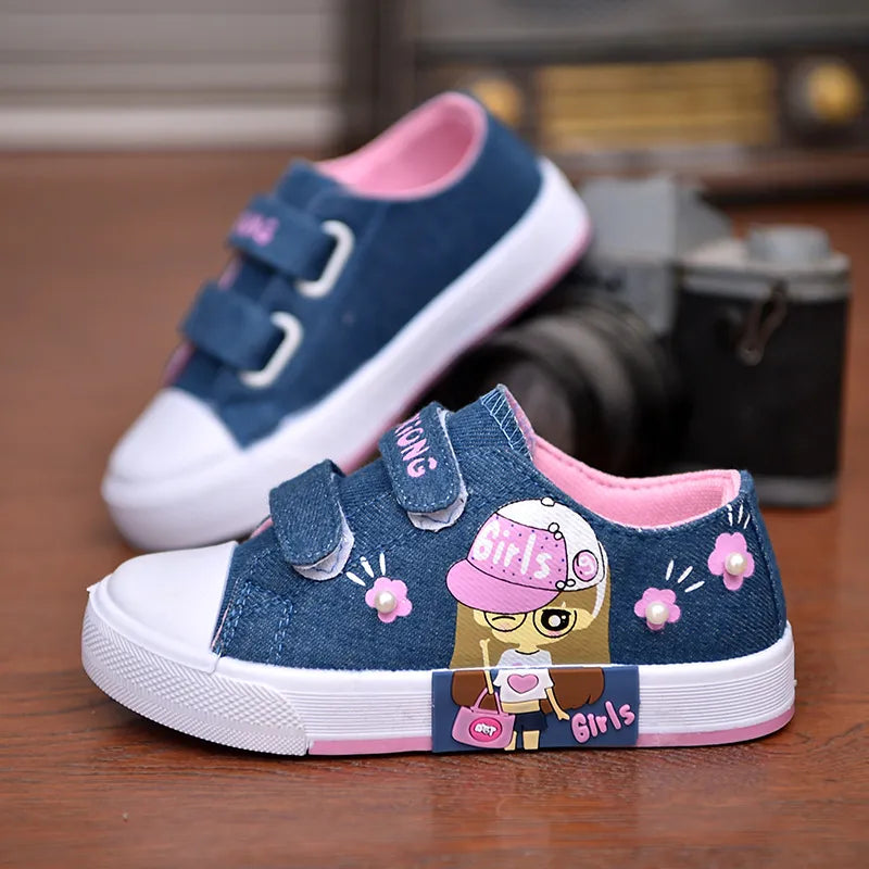 Toddler Flat Canvas Shoes