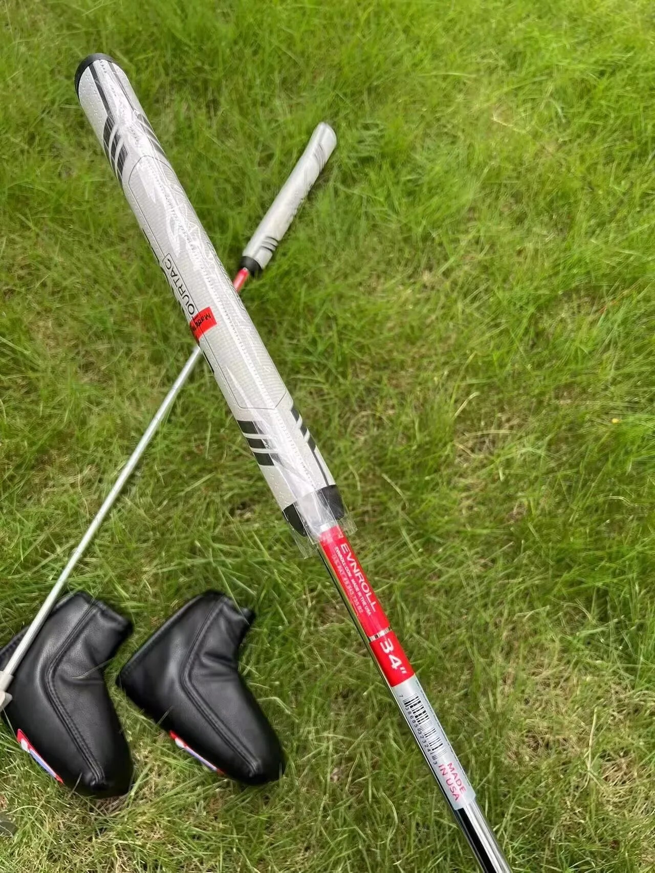 Golfputter 34 Zoll mit Abdeckung