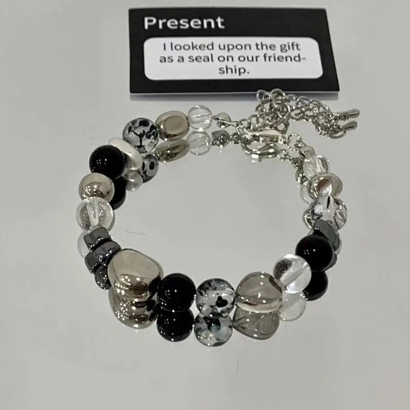 Armband aus Naturkristallsteinen für Damen – Reiki-Heilenergie-Perlenarmband
