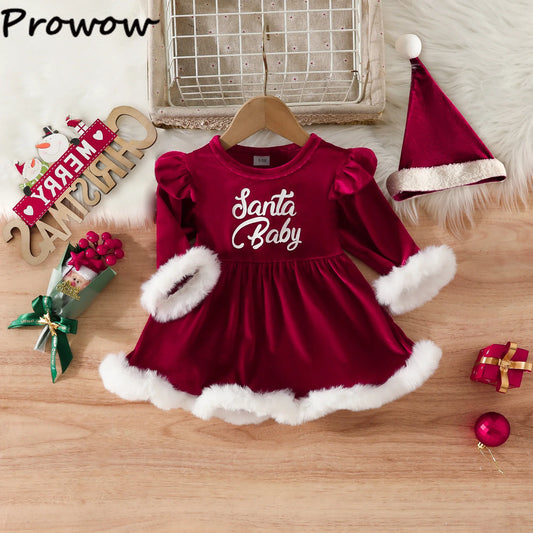 Santa Baby Velvet Christmas Bodysuit