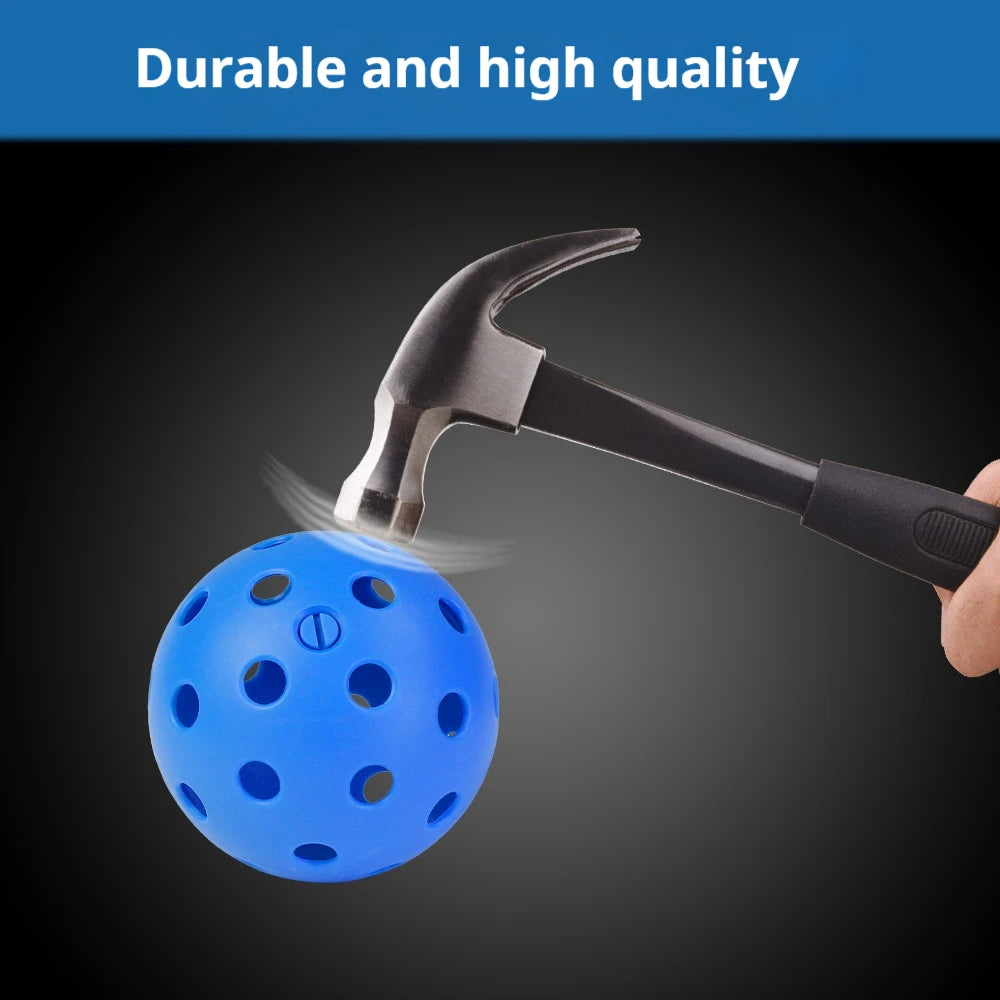 Balles de pickleball LED phosphorescentes – Balles de pickleball lumineuses en 7 couleurs pour une visibilité optimale en extérieur et le jeu nocturne.