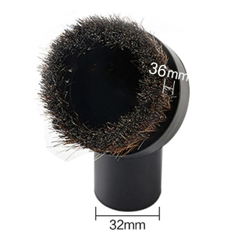 Brosse à épousseter ronde de 32 mm de haute qualité pour aspirateur